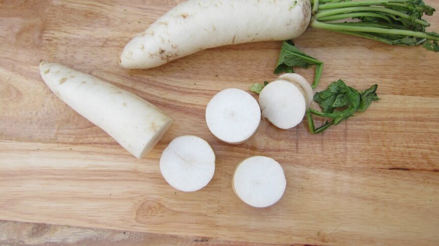 radish dish for lunch